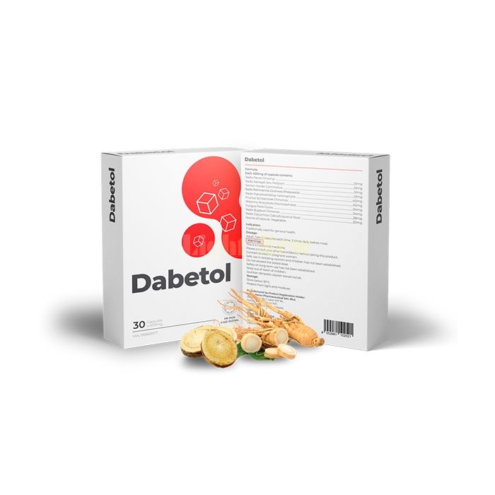 Dabetol - kapsul untuk diabetes