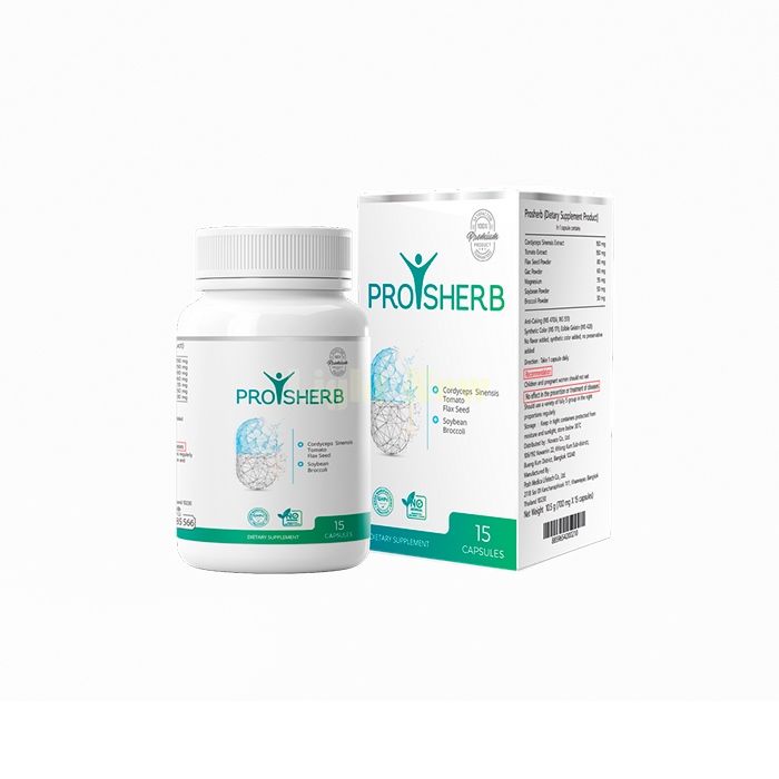 Prosherb caps - capsules for prostatitis