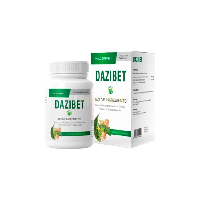 Dazibet - 使糖水平正常化的方法