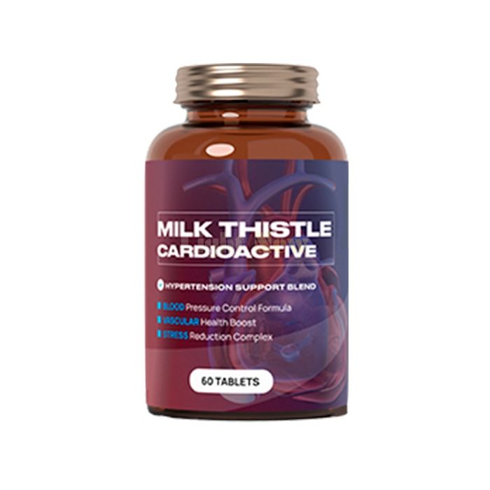 Milk Thistle CardioActive - remedy for high blood pressure